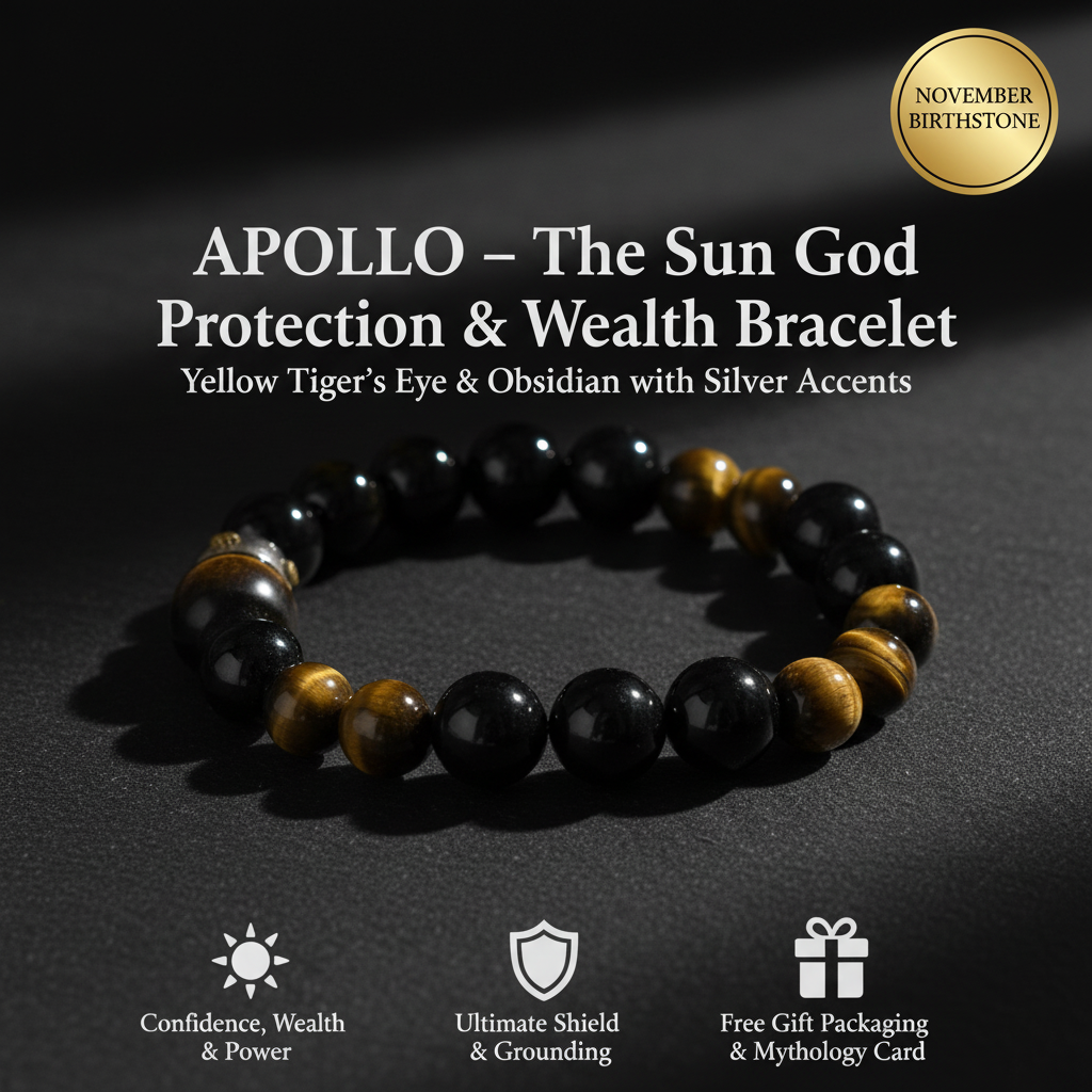 【11月守護神｜阿波羅 Apollo】太陽之光・自信耀芒